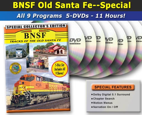 RailfanDepot BNSF Amarillo Division Track Chart 1998 PDF on CD