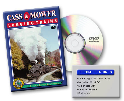 Cass & Mower Logging Trains DVD DVD