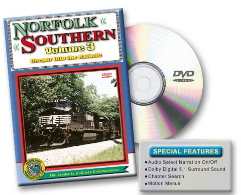 Norfolk Southern Volume 3, Rathole, Oakdale DVD