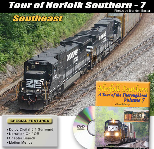 Norfolk Southern - A Tour of the Thoroughbred Volume 7 DVD