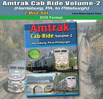 Amtrak Cab Ride Harrisburg to Pittsburgh PA Volume 2 DVD