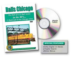 Rails Chicago Hub of US Rail Action in the 80s DVD