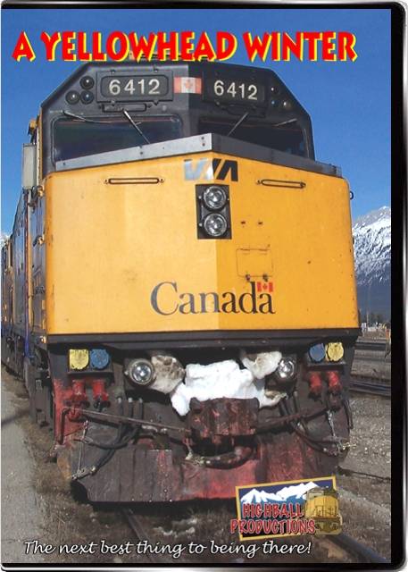 A Yellowhead Winter - Via Rail The Canadian and Yellowhead Pass