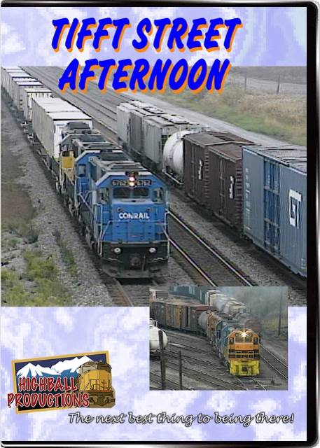 Tifft Street Afternoon - Busy yard action with CSX, Conrail, South Buffalo, Buffalo & Pittsburgh 