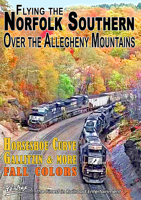 Flying the Norfolk Southern Over the Allegheny Mountains DVD