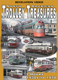 North American Trolley Treasures DVD