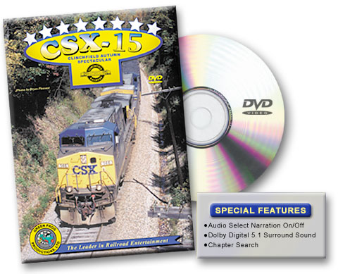 DVD-CSX15 Clinchfield autumn spectacular - Welcome to Green Frog 
