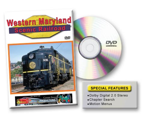 DVD-Western Maryland Scenic Railroad - Welcome to Green Frog Productions